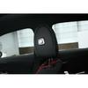 For Benz GLB W247 -22 Matte Silver Seat Headrest Button Ring Cover Trim 4PCS