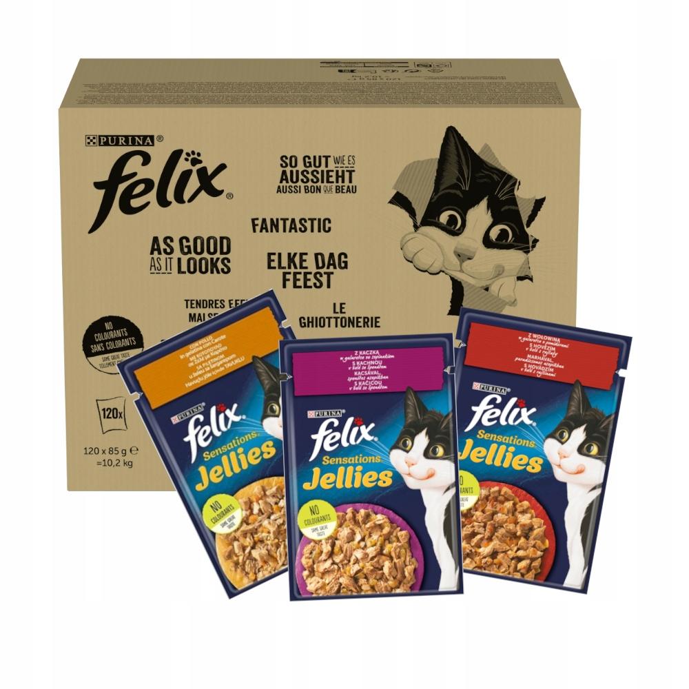 Purina Felix Sensation: Country Flavors - Cat Food - 120X85 G