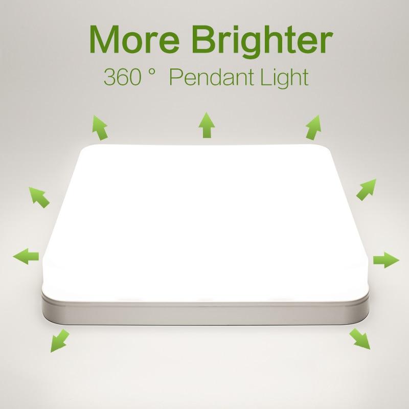 Square Led Ceiling Lamp Indoor Lighting 20w 30w 50w Ceiling Light for Bedroom Living Room