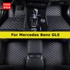 DOODRYER Custom Car Floor Mats For Mercedes Benz GLS X166 X167 2015-2024 Auto Carpets Foot Coche Accessorie