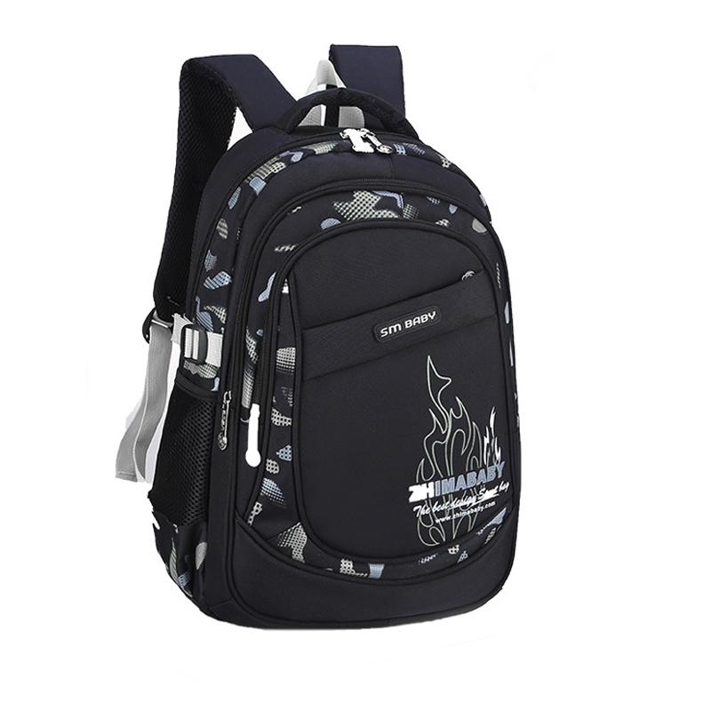 Школьный рюкзак Детские повседневные рюкзаки Нейлон Большой размер Школьные сумки для студентов 7-14 лет Водонепроницаемый Школьный рюкзак для мальчика Детский ранец AVE