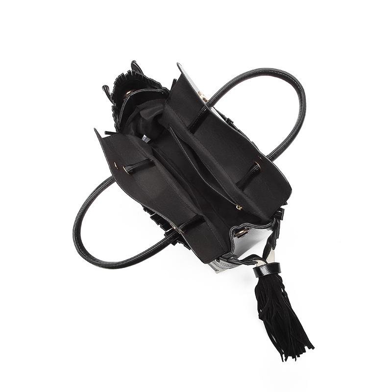 Женская сумка через плечо с пайетками зебры - Новый стиль, Нишевый дизайн, Контрастный цвет, Высококачественная текстура, Личностная сумка-мессенджер