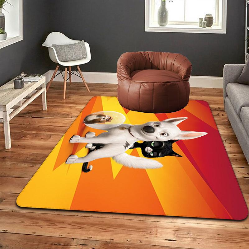 Cartoon Cats and Dogs Rug Floor Mat for Living Room or Bedroom Soft and Comfortable Carpet a Gift for Birthday and Holiday.NFF0928239