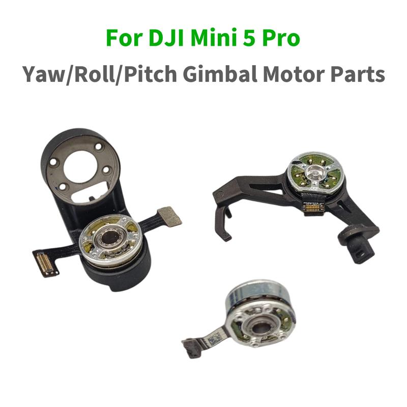 For Mini 5 pro Drone Gimbal Motor Parts Roll Yaw Pitch with Bracket PTZ Axis Arm Replacement Accessory Original Equipment