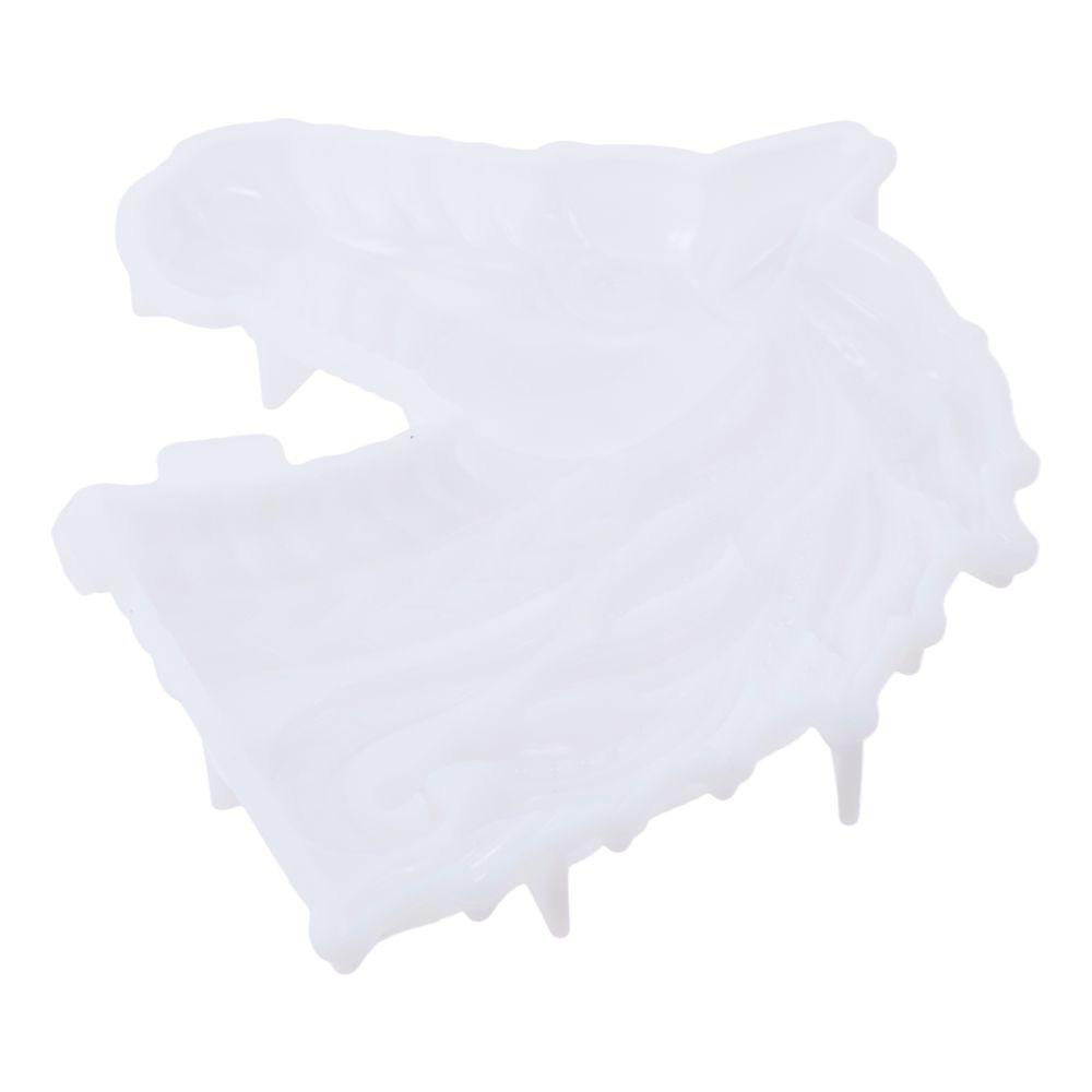 Силиконовые 3D формы для животных в виде лошадиной головы, 3D формы для лошадиной головы из смолы для украшения двора