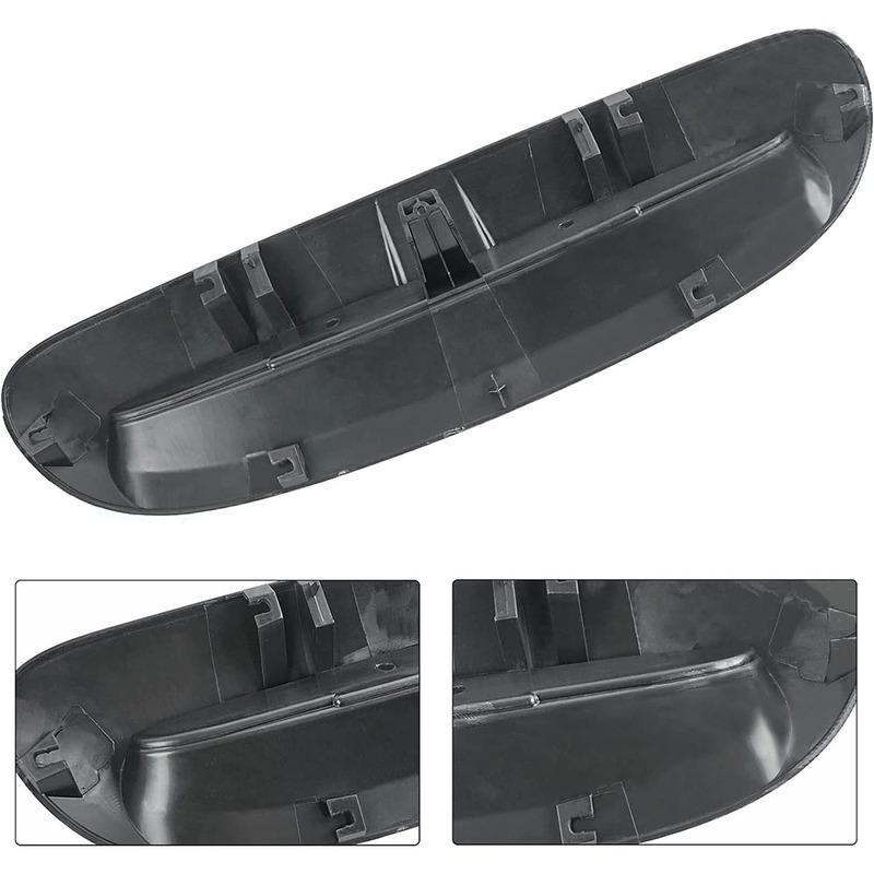 1 Set For Mini Cooper S JCW F54 F55 F56 F57 2014-UP ABS Gloss Black Front Engine Bonnets Hood Scoop Air Outlet Vent Cover Trim