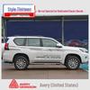 Toyota Prado 10-22 Модели Автомобильная Полоса на Кузов Наклейка на Поясную Линию.