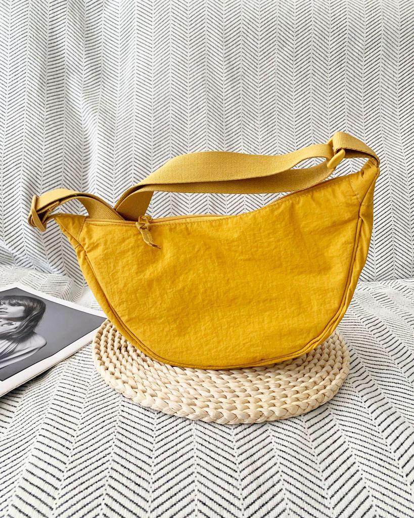 U-Style 2025 Женская модная нейлоновая сумка-пельмень кроссбоди - Легкая, универсальная, маленькая наплечная сумка