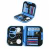 Travel Sewing Kit Thread Needles Mini Case Plastic Scissors Outdoor Hot Set