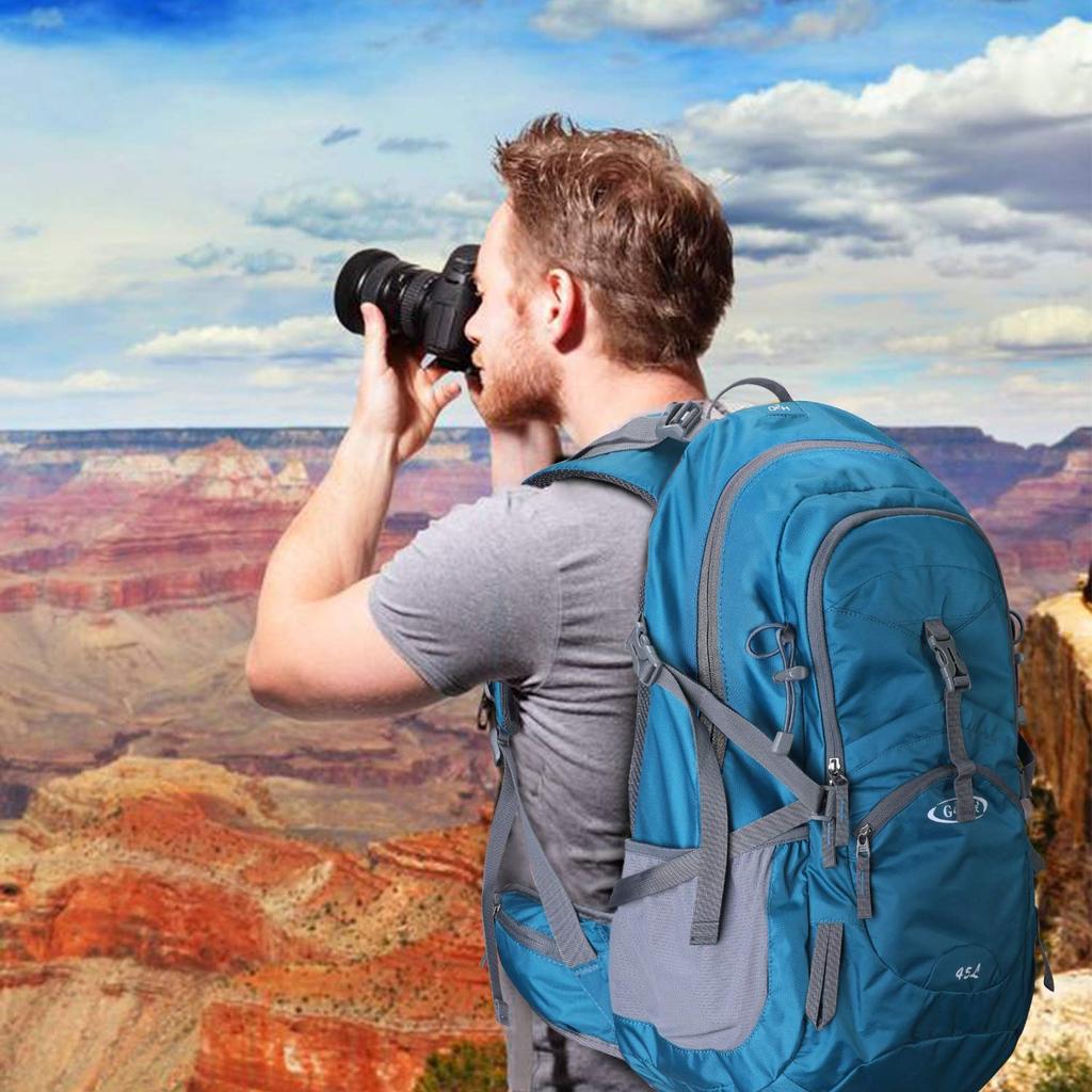 Альпинистский многофункциональный большой включает в себя дождевой наружный аварийный водоем включает в себя систему водоснабжения [G4Free] рюкзак, 45 л, рюкзак, емкость, сумка, сумка,