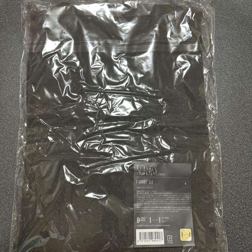 [Б/У] BTS SUGA agustd Yoongi D-DAY Футболка L, которую носил SUGA