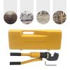 Portable 8t Hydraulic Cutter Steel Cutter,Hydraulic Bolt Cutter 4mm-16mm W/Case&Hex Key,C-Shaped Head,0.16-0.63in Cutting Range