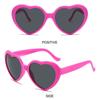 Cosplay Heart Sunglasses Halloween Beach Shades Retro Women's Accessories  for Women