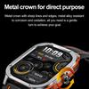 HK56 2.06-inch AMOLED Screen Bluetooth-compatible Call Health Monitor Outdoor Sports Smart Watch