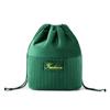 Convenient Multicolor Makeup Bag Large Capacity Flannel Drastring Storage Bag Multi-functional Toiletry Bag Unisex