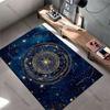 Celestial map cosmic starry universe carpet Yoga living room room decor children's crawling mat doormat area rug games mat