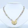 MAGLIANO GOLDEN BROKEN HEART CHAIN Heart Chain Necklace Gold / SilverUsed