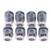 4Pairs Plastic Nylon Shower Door Roller 23mm 25mm Sliding Door Pulley Durable Runner Wheels