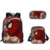 School bag for primary and secondary school students Cartoon animation printing peripheral 44 backpack set