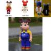 Трендовая фигурка Bearbrick 400% Peko Железный Человек для уникальной коллекции