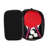 Table Tennis Racket Net Rack Bag Pingpong Paddle Container With Handle Large Capacity Table Tennis Paddle Cover Bag
