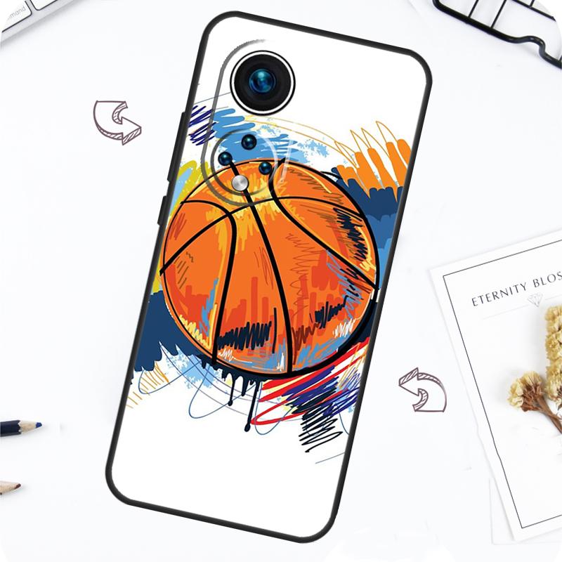 Чехол для баскетбольного мяча для Honor Magic 7 Pro 5 6 Lite Honor 200 Pro 50 70 90 X8b X9a X8a X8 X9 X9c X9b Крышка