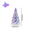 3D Printed Spiral Cone Impossible Passthrough Fidget Toy Three-Dimensional Spiral Decompression Spinning Ornament Relief Toys