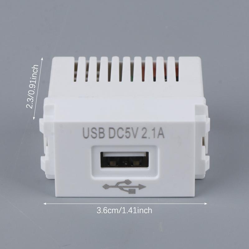 Панель для зарядки мобильного телефона, модуль питания USB, розетка 220 В, трансформатор 5 В, 2,1 А, адаптер для переключения розетки USB