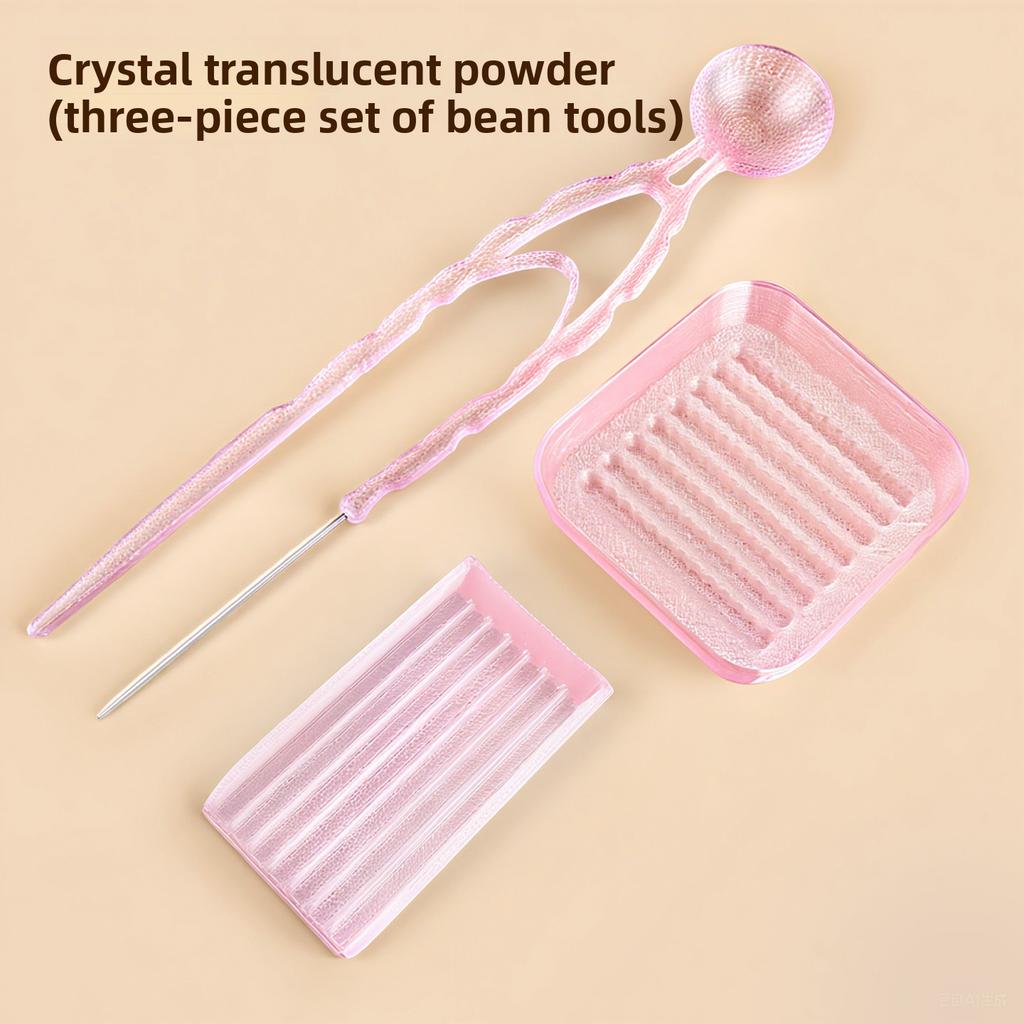 Pindou bean handmade DIY material bag, full set of three-dimensional fusion MARD color number set, tools, ironing paper bag