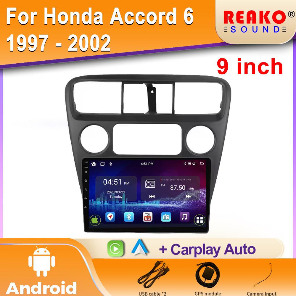 Car Android For Honda Accord 6 1997 - 2002 Auto Radio Stereo Multimedia Player GPS Navigation High-performance WIFI TB