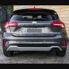 djsh6 Car-Styling Metal Letter Stickers Car Trunk Body Emblem For Ford Focus MK1 MK2 MK3 MK4 ST