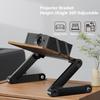 Oatsbasf Портативная подставка для Macbook из массива дерева, подставка-усилитель для ноутбука на стол, вертикальная, с регулируемой высотой, для ноутбука, проектора