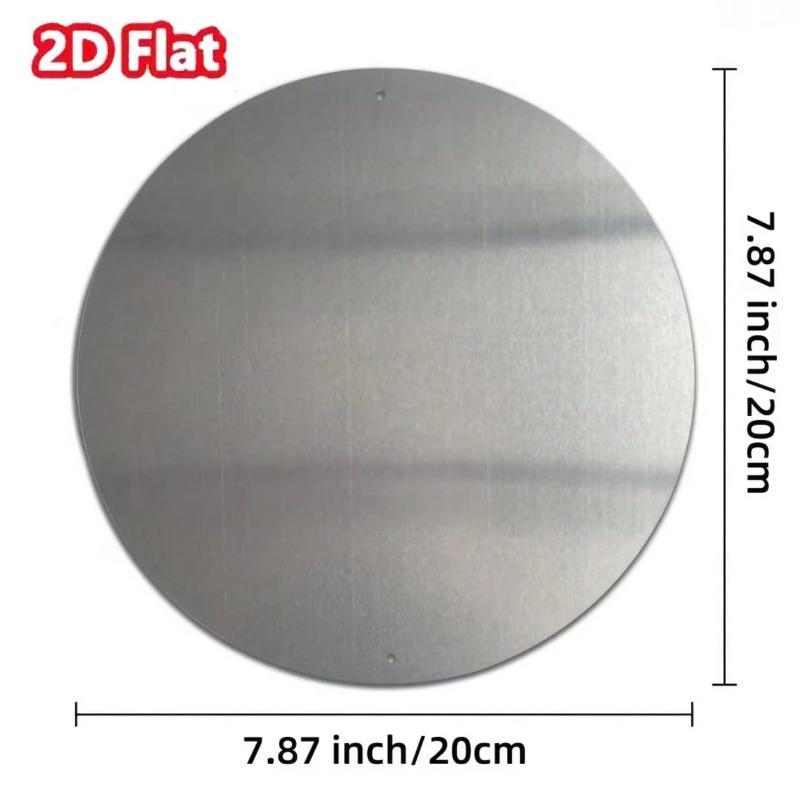 Japanese Lucky Cat Metal Wall Sign Retro Round Decor Home Office