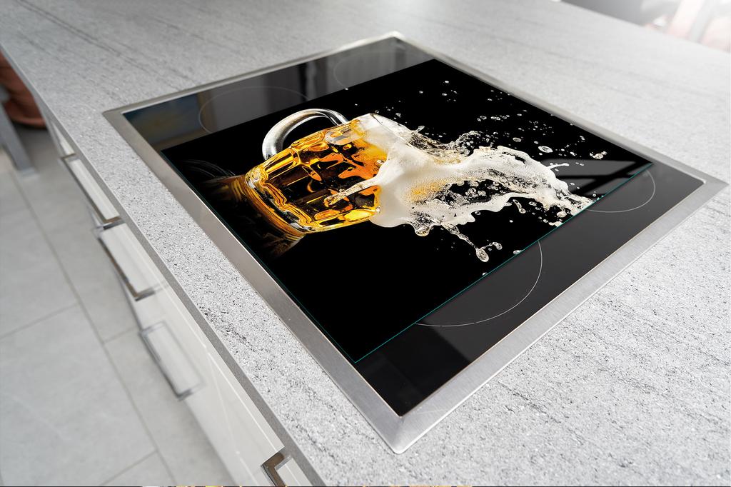 GLASS CUTTING BOARD 45x52 Beer