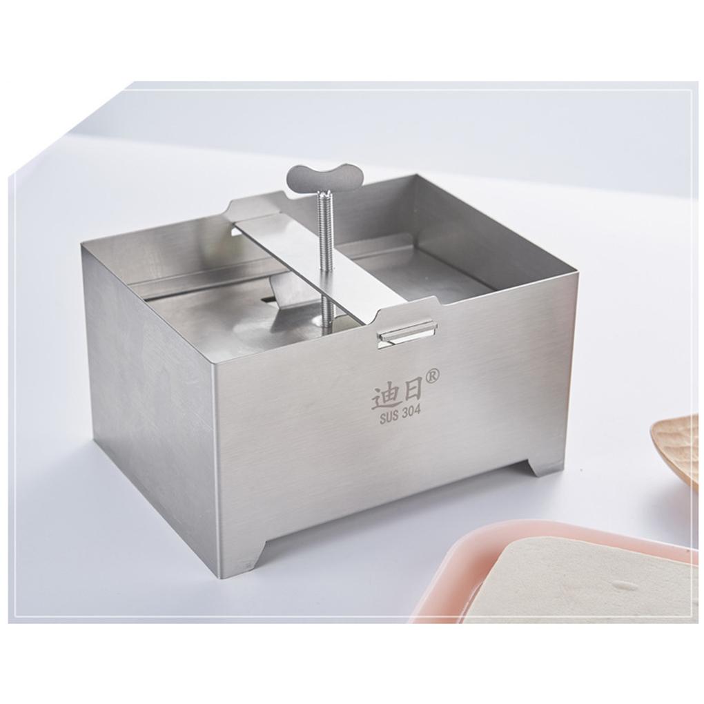 Пресс-форма для тофу для домашнего хозяйства для легкого извлечения и гладкого результата. Форма для тофу из нержавеющей стали 304.