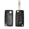 Car Key Remote Flip Key Shell Case 2 Buttons CE0523 CE0536 For Peugeot 308 207 307 3008 5008 807 For Citroen C2 C3 C4 C5 C6 C8