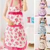 Halter Neck Home Waterproof Female Bib Cooking Bake Floral Apron