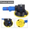 Concave Vacuum Cup Suction Cup Dent Puller Suction Cup 75mm Black Car Repair Heavy Duty Hand Pump M6/M8 Threaded