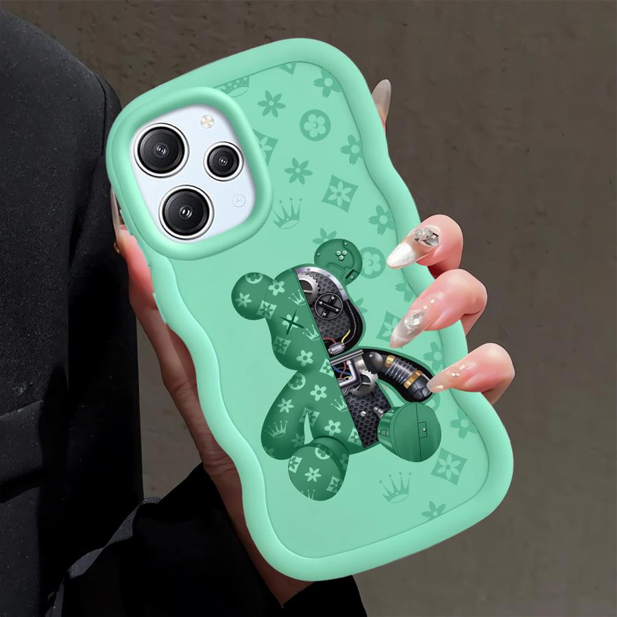 Luxury Robots Bears Soft Phone Cover Case for Xiaomi Redmi 13C A5 9T 9C 12C 10A 10C 14C A1+ A2 Plus A3