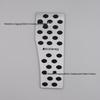 Aluminum Alloy Non-Destructive Installation Pedal Set for S, C, E, GLC, SLC, SL Class