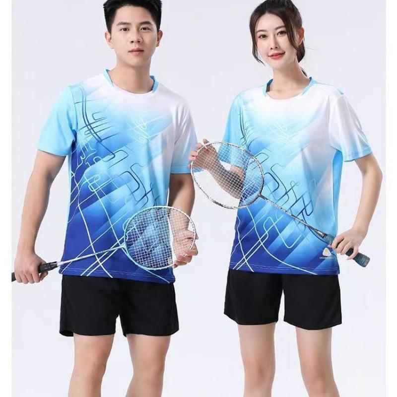 Kids Adult Badminton Tennis Volleyball Training Set Quick Dry Breathable Sport Wear Unisex Athletic Outfit