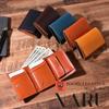 Genuine Leather Tochigi Leather Compact Trifold Wallet Mini Wallet Small Coin Purse Card Case Stylish Popular Brand Made In Japan [NARU] Men's Women's