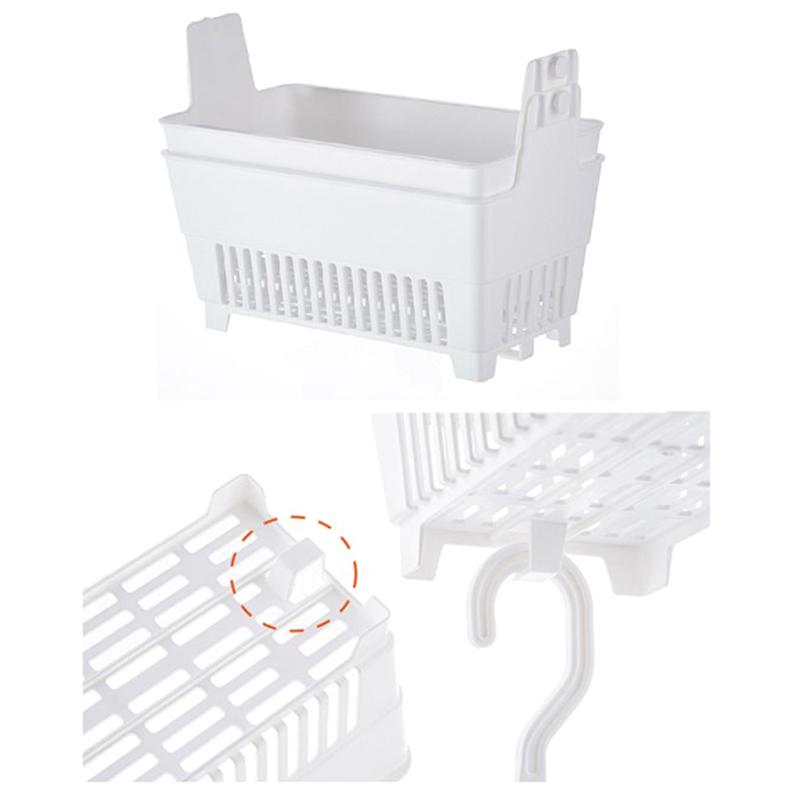 Корзина для хранения с крючком для подвешивания, органайзер для принадлежностей для душа, дома, кухни, ванной, туалета, многофункциональный контейнер