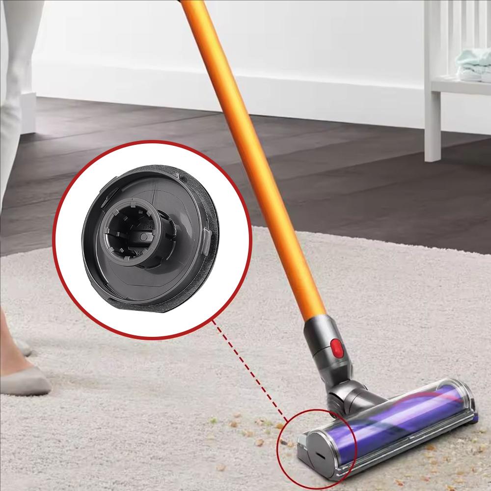 Накладки на торцы трубки щетки для беспроводных пылесосов Dyson V7/ V8/ V10/ V11/ V15 с прямым приводом