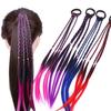 Women Headwear Hair Clip Wig Hair Rubber Band Twist Horsetail Hair Band Hair Rope Hair Accessories