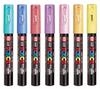 Mitsubishi Pencil Uni Posca Sign Натуральный Тонкий Набор Водные Маркеры, Цвета, Наконечник, 7 Цветов (PC1M7C)