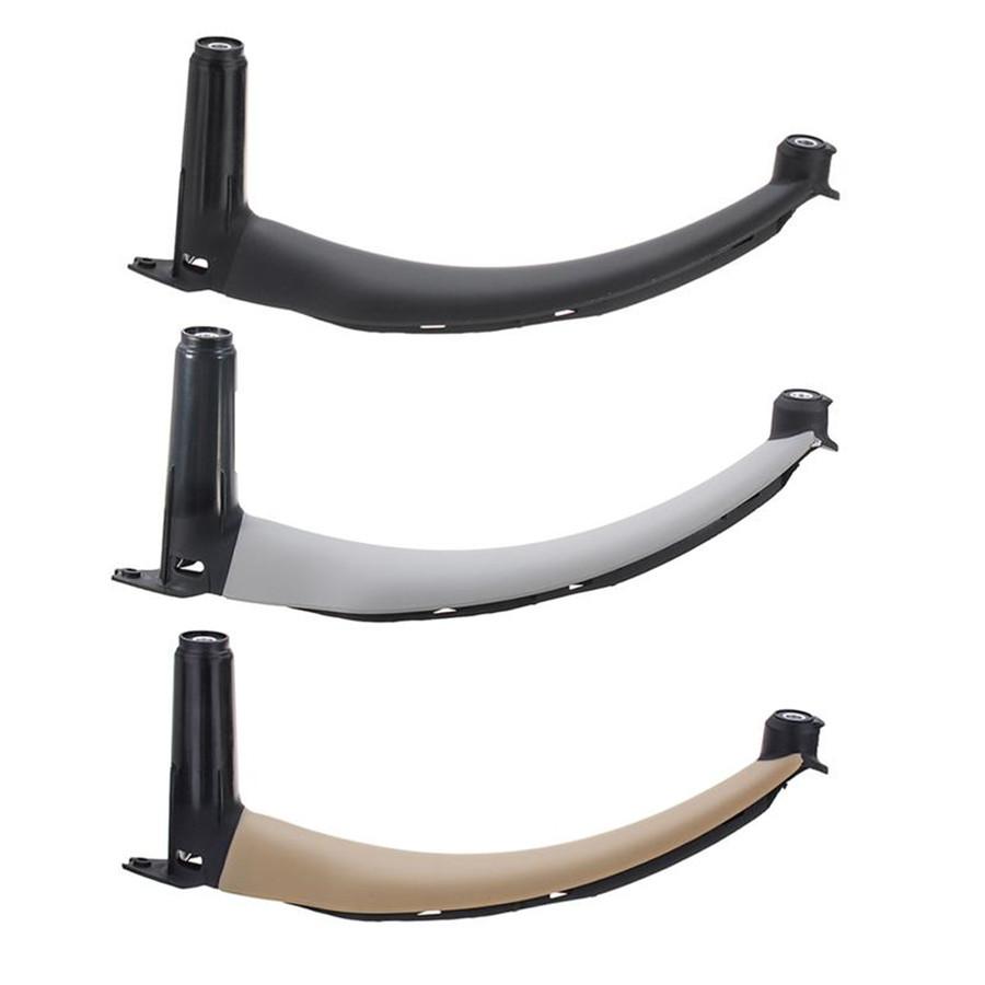 Beige Right Car Interior Door Handles Inner Door Panel Handle Pull Trim Cover Fo