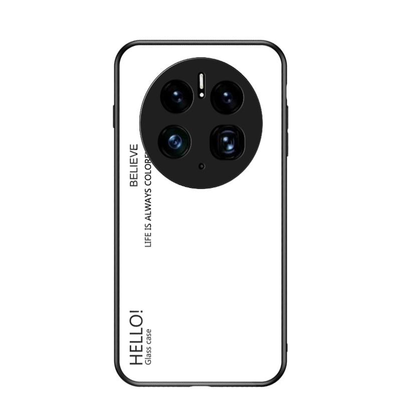Чехол из закаленного стекла с градиентом Mate50 Pro для Huawei Mate 50 40 30 20 20X Pro Plus Mate40 Mate30 Mate20, чехлы для телефонов