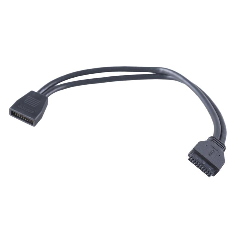 Chassis Motherboards 20Pin Cable Female to Female Male to Female Extension Cable 19Pin USB3.0 Cable Shielded