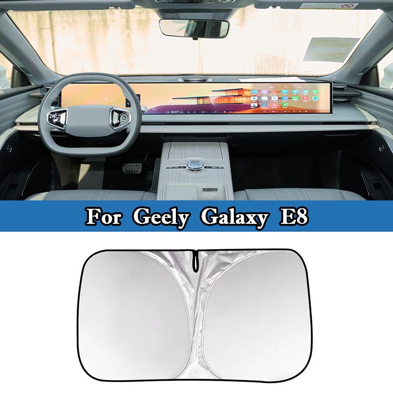 Для Geely Galaxy L6 L7 E8 Автомобильный Складной Козырек на Лобовое Стекло Защитная Накидка Блокирует УФ Отражающий Защитный Чехол